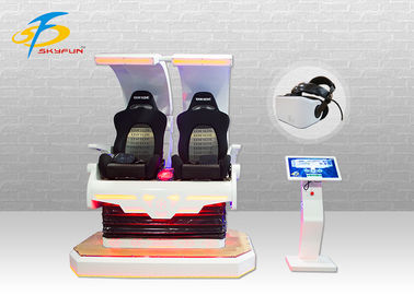 2 360の回転効果の座席4KWピンクのGodzilla VRの賭博装置